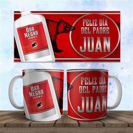 Personalized Oso Negro Vodka-5978